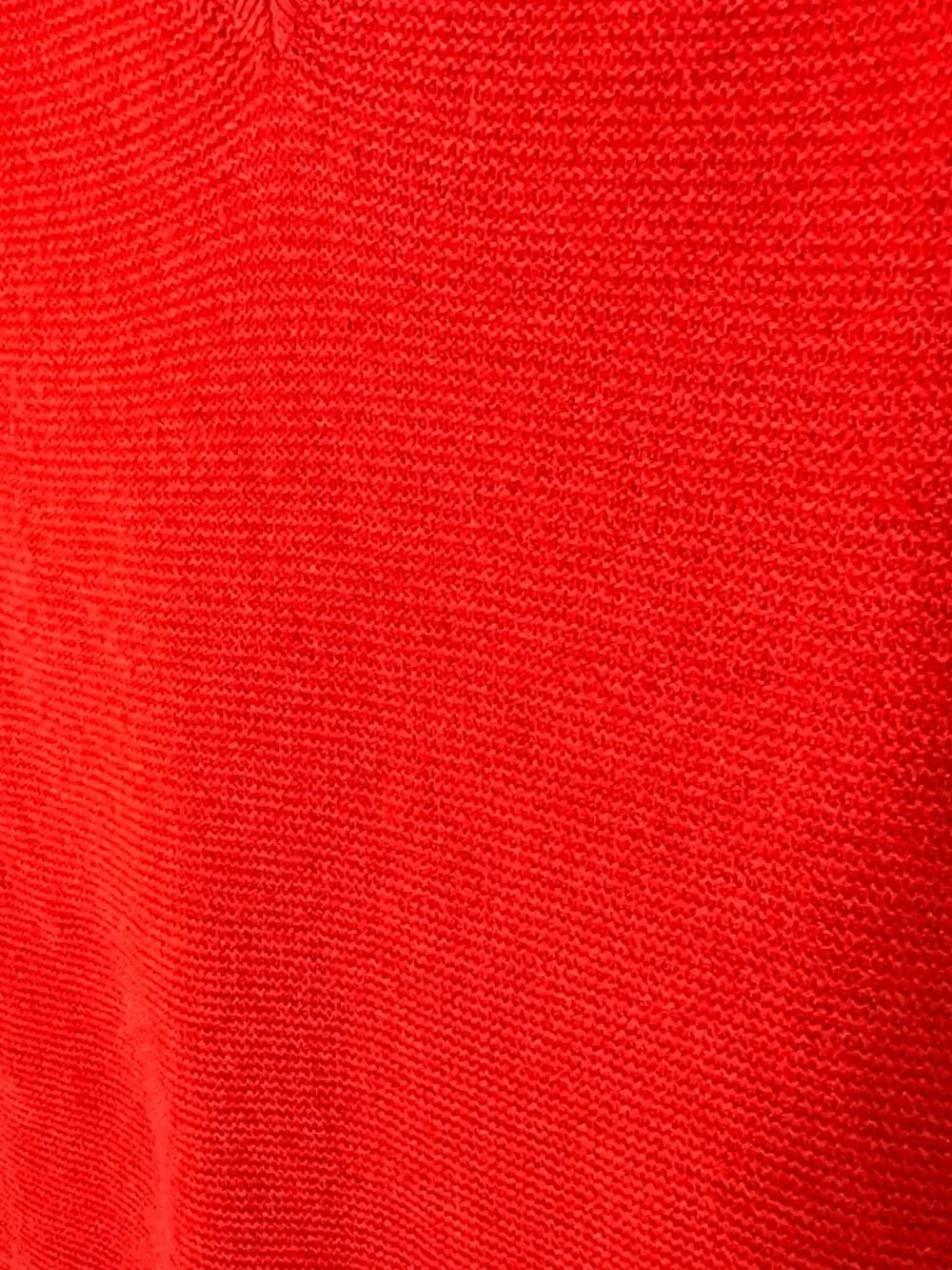 Sweater | Cashmere Blend V Neck Pullover Blood Orange Red M | J Brand Luxe Light - Picture 7 of 14